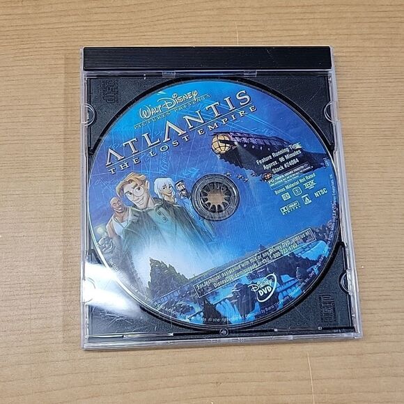 Disney's Atlantis "The Lost Empire" dvd and book - Picture 4 of 4
